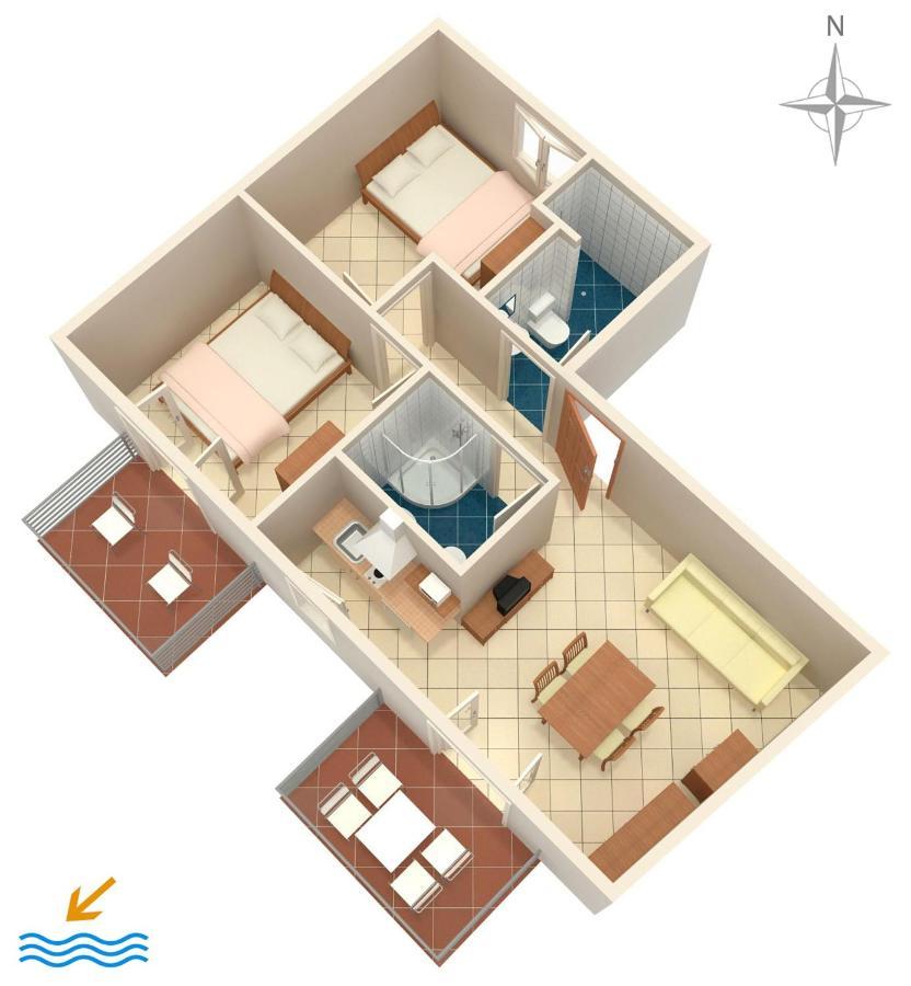 Apartments By The Sea Gradac, Makarska - 6661 กราดัซ ภายนอก รูปภาพ